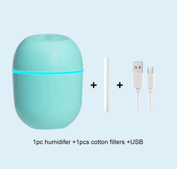 Máy Xông Tinh Dầu Mini USB - Phun Sương, Tạo Ẩm
