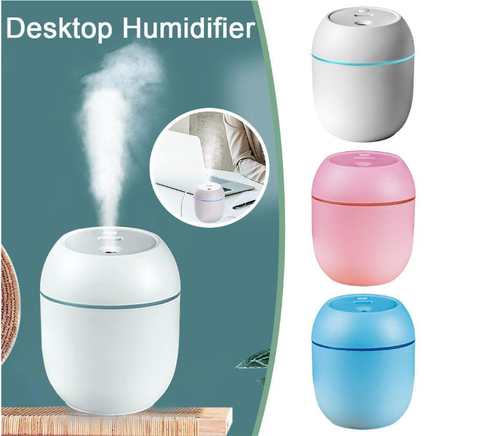 Máy Xông Tinh Dầu Mini USB - Phun Sương, Tạo Ẩm