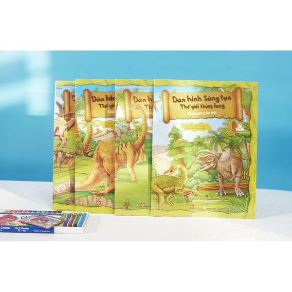 Dán Hình Sáng Tạo - Thế Giới Khủng Long - Những Quán Quân Trong Thế Giới Khủng Long - LS53
