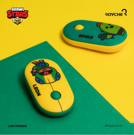 Chuột Không Dây Chống Ồn Brawl Stars Wireless Silence Mouse