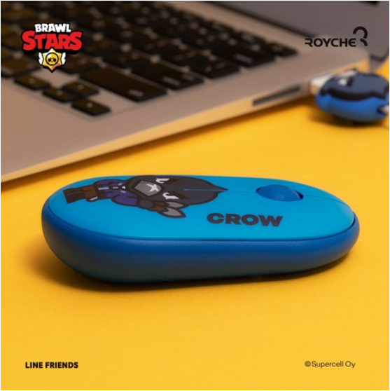 Chuột Không Dây Chống Ồn Brawl Stars Wireless Silence Mouse