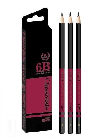 Bút Chì Gỗ 6B Fine Art - ClassMate CL-PC906