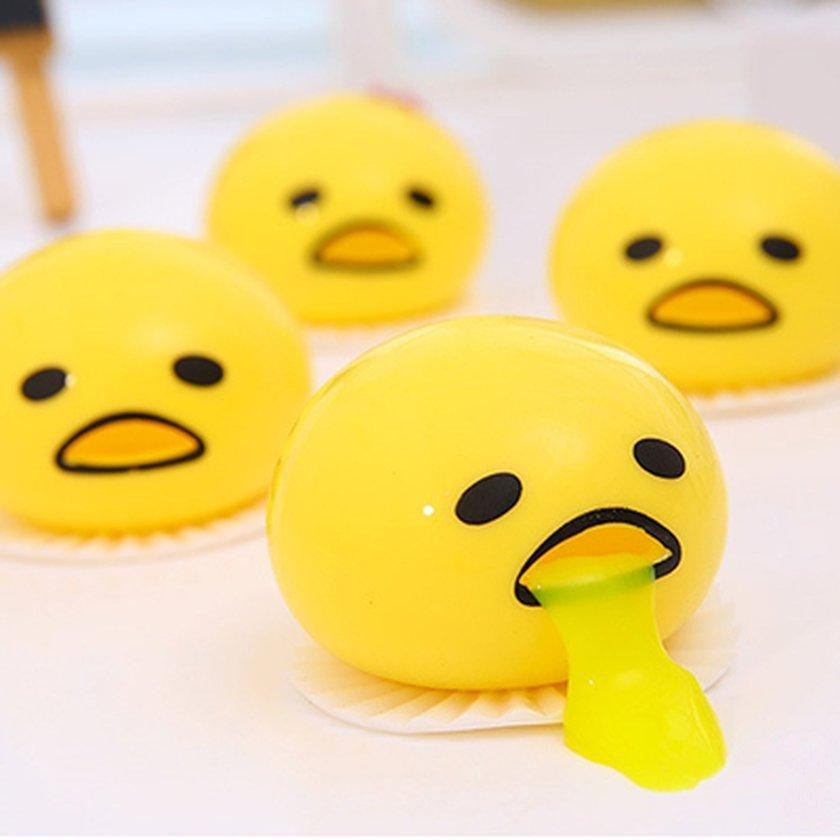 Đồ Chơi Squishy Trứng Lười Gudetama Slime