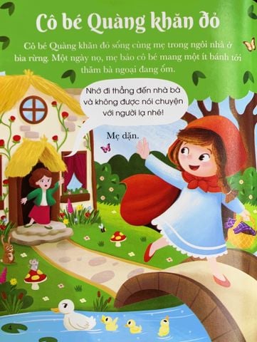 5 Phút Đọc Truyện Cùng Con Yêu - Cô Bé Quàng Khăn Đỏ Và Những Truyện Cổ Tích Kinh Điển Khác