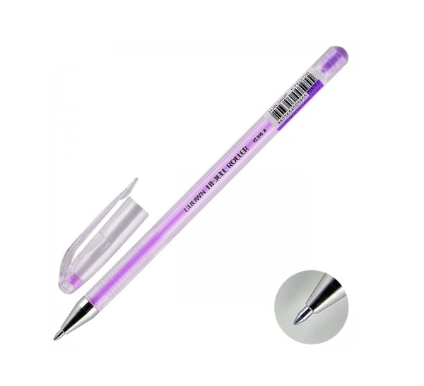 Bút Dạ Quang Crown HJR-500P - Màu Tím