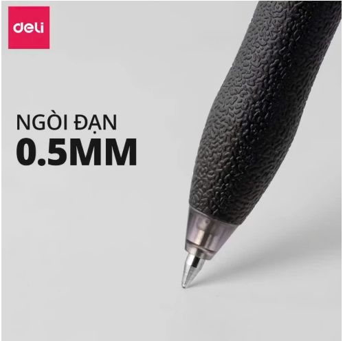 Bút Gel Siêu Trơn 0.5 mm - Deli EG075 Smos