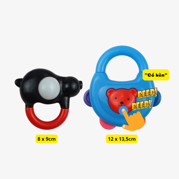 Túi 2 Lục Lạc HT7552 - 3 Kiểu