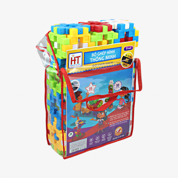 Túi Xếp Hình Khối 55M  Mầm Non HT7697
