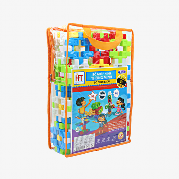 Túi Xếp Hình Khối 55M Nhỏ Mầm Non HT7817
