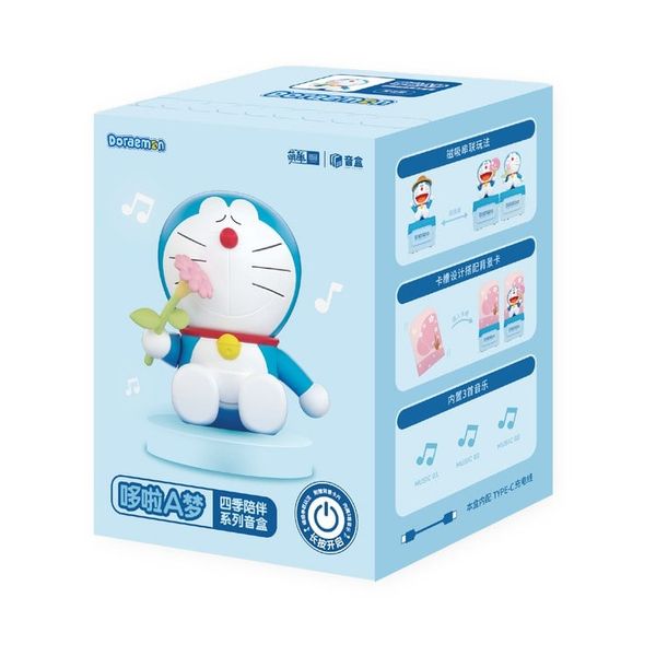 Blind Box Doraemon Kawaii Music Box-Moetch (Bên Trong Ngẫu Nhiên)