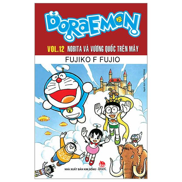 Doraemon - Truyện Dài - Tập 12 - Nobita Và Vương Quốc Trên Mây (Tái Bản 2023)