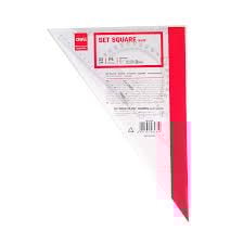 Bộ Thước Eke, Đo Độ Deli 6435 - 33cm