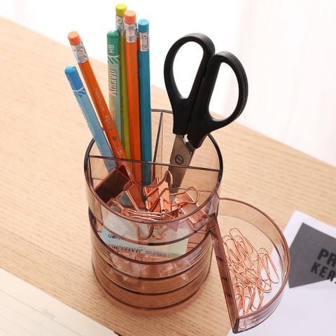 Đồ Cắm Bút Văn Phòng Deli - 7 Ngăn