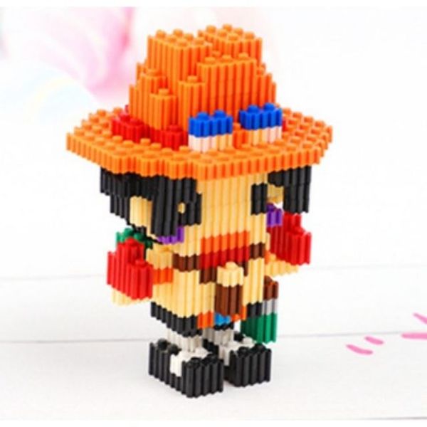 Đồ Chơi Lắp Ráp Mô Hình Nhân Vật One Piece - LinkGo 68193 - Ace (257 Mảnh Ghép)