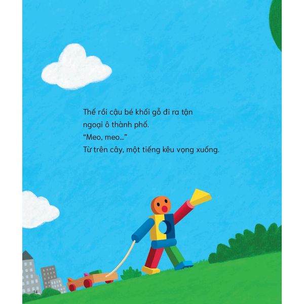 Ehon Nhật Bản Cậu Bé Khối Gỗ