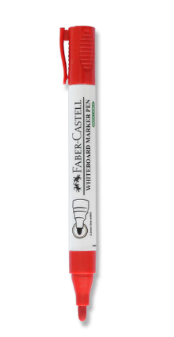 Bút Lông Bảng Trắng II - Mực Đỏ - Faber-Castell 552921