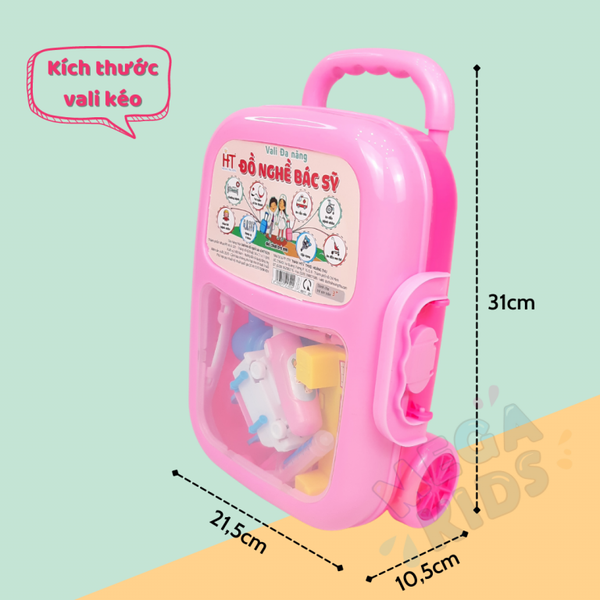 Vali Kéo Đồ Nghề Bác Sĩ HT7639
