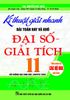 Kĩ Thuật Giải Nhanh Bài Toán Hay Và Khó Đại Số 11 (Dùng Chung Cho Các Bộ SGK Hiện Hành)