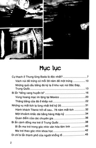 Bí Ẩn Mãi Mãi Là Bí Ẩn - Huyền Bí Và Kỳ Bí