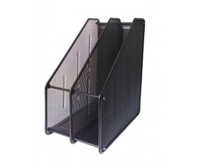 Khay đựng tạp chí kim loại Toppoint 2 ngăn HY3629