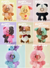 Fluffy Meatball Plush Keychain Blind box Series