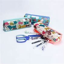 Hộp bút vải họa tiết Chú mèo tinh nghịch – PB_1015A