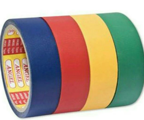 Băng Keo Màu PVC Simili 36 mm x 12 Yards