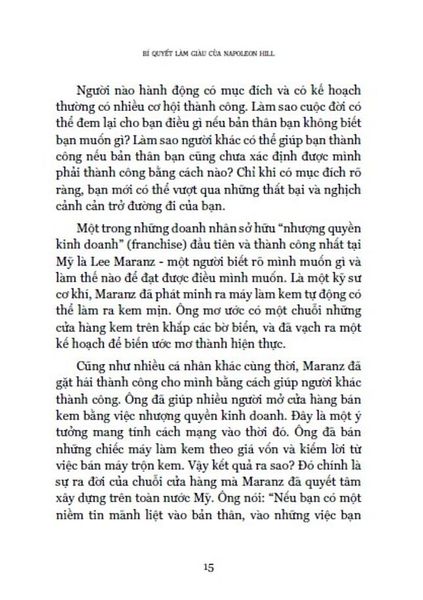 BÍ QUYẾT LÀM GIÀU CỦA NAPOLEON HILL