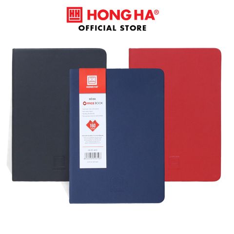 Sổ da A5 Hồng Hà Office Book Hồng Hà 160 trang - 4619