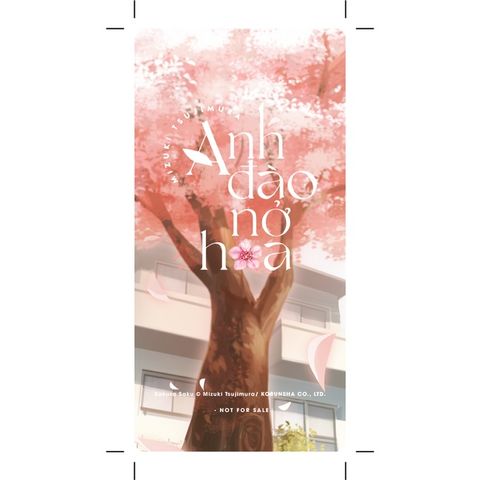 Anh Đào Nở Hoa - Tặng Kèm Bookmark 2 Mặt Bo Góc