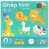 Bộ Ghép Hình Vườn Thú 3 Trong 1 - ToTy LZ07