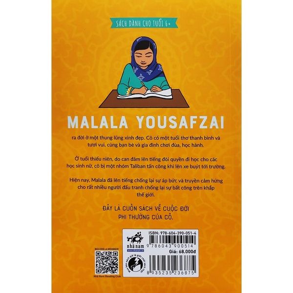 Danh Nhân Đương Đại - Cuộc Đời Phi Thường Của Malala Yousafzai