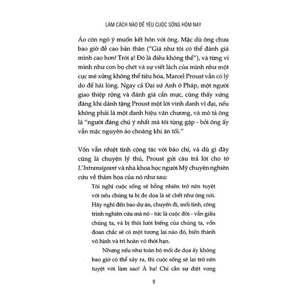 Proust Có Thể Thay Đổi Cuộc Đời Bạn Như Thế Nào