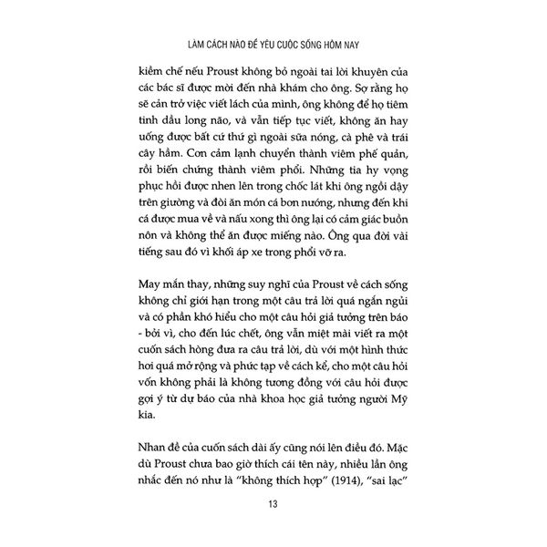 Proust Có Thể Thay Đổi Cuộc Đời Bạn Như Thế Nào