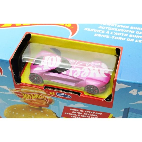 Đồ Chơi Mô Hình Cửa Hàng Burger Hot Wheels City - HDR26/HDR2