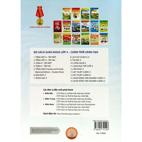 Âm Nhạc 4 (Chân Trời Sáng Tạo) (Chuẩn)