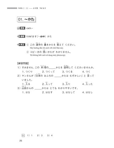 Ngữ Pháp Tiếng Nhật Căn Bản Dành Cho Người Mới Học
