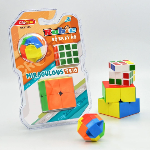 Bộ 3 Rubik Kỳ Ảo - Cresta DK81293