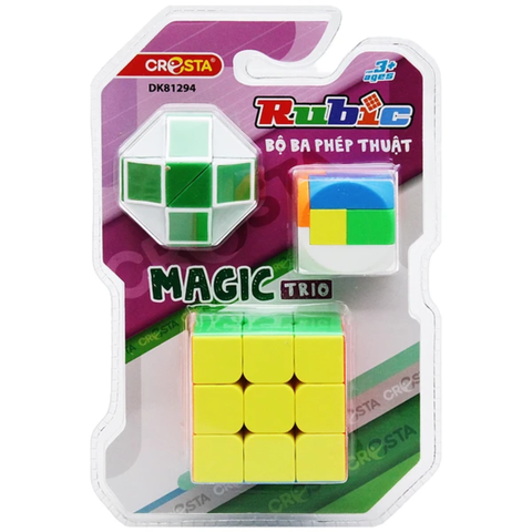 Bộ 3 Rubik Phép Thuật - Cresta DK81294