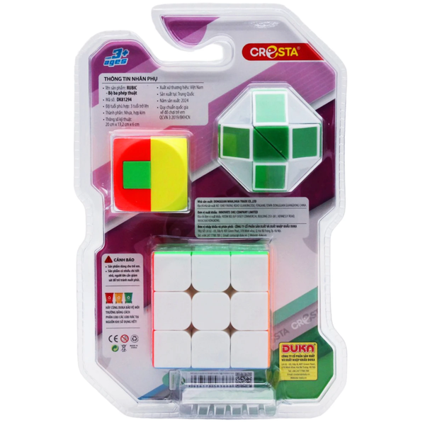 Bộ 3 Rubik Phép Thuật - Cresta DK81294