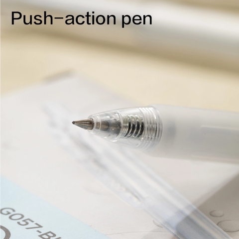 BÚT GEL 0.5mm MỰC ĐEN - EG057-BK