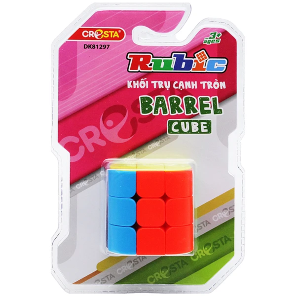 Đồ Chơi Rubik Khối Trụ Cạnh Tròn - Cresta DK81297