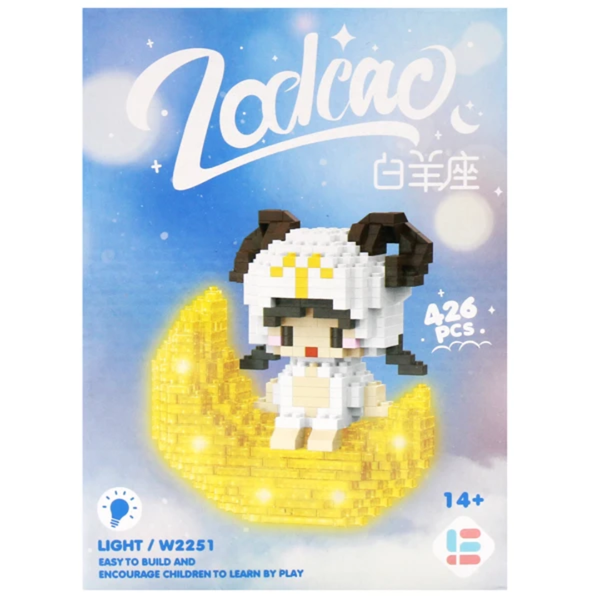 Bộ Xếp Hình - Bạch Dương - Đèn LED - LM76