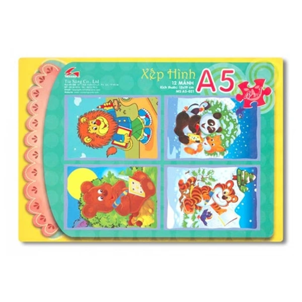 Xếp Hình A5 - Tia Sáng