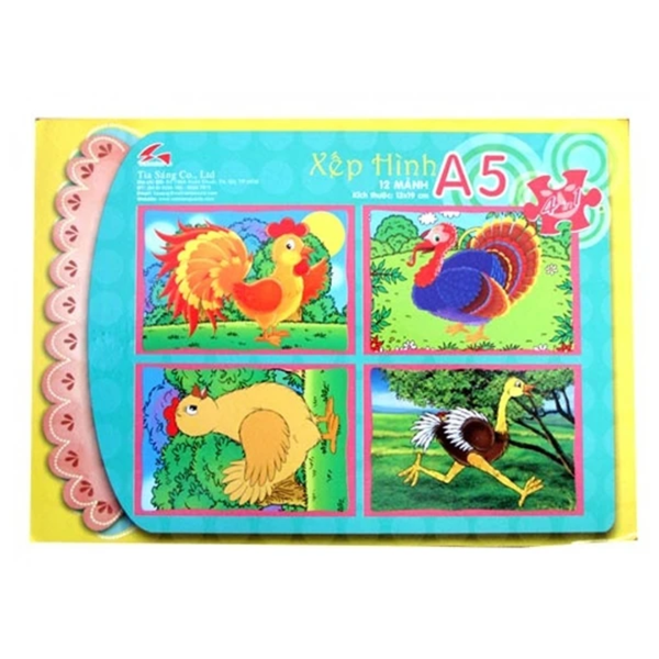 Xếp Hình A5 - Tia Sáng