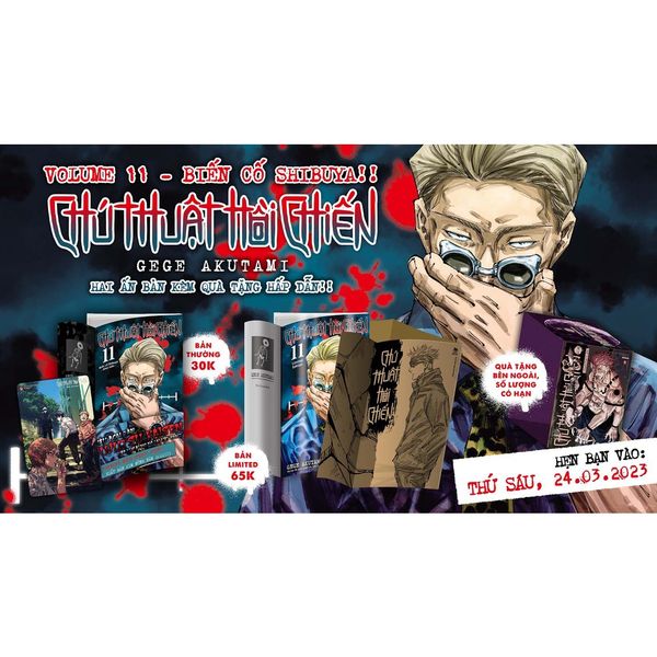 Chú Thuật Hồi Chiến - Tập 11 - Biến Cố Shibuya - Khai Môn