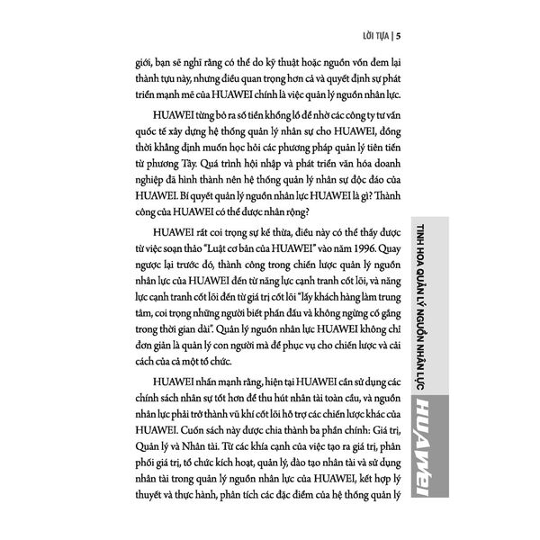 Tinh Hoa Quản Lý Nguồn Nhân Lực Huawei