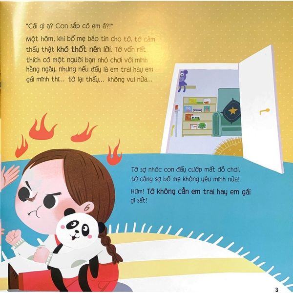 Giáo Dục Giới Tính Mẫu Giáo Tiểu Học - Tớ Sắp Có Em