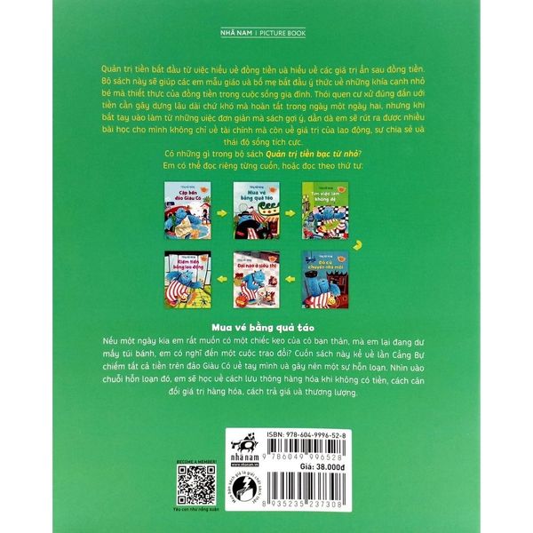 Quản Trị Tiền Bạc Từ Nhỏ - Mua Vé Bằng Quả Táo