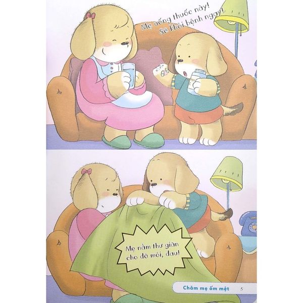 Bé Yêu Ngoan Ngoãn Giỏi Giang - Chăm Mẹ Ốm Mệt